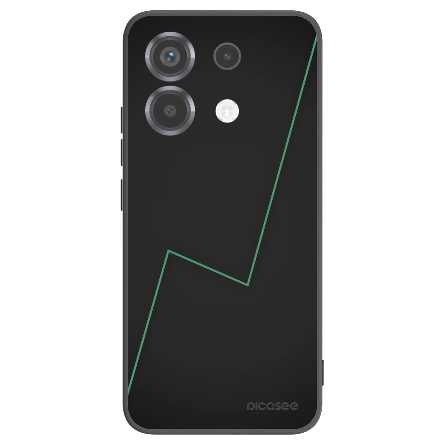 Picasee silikonski črni ovitek za Xiaomi Poco X6 - Consistency