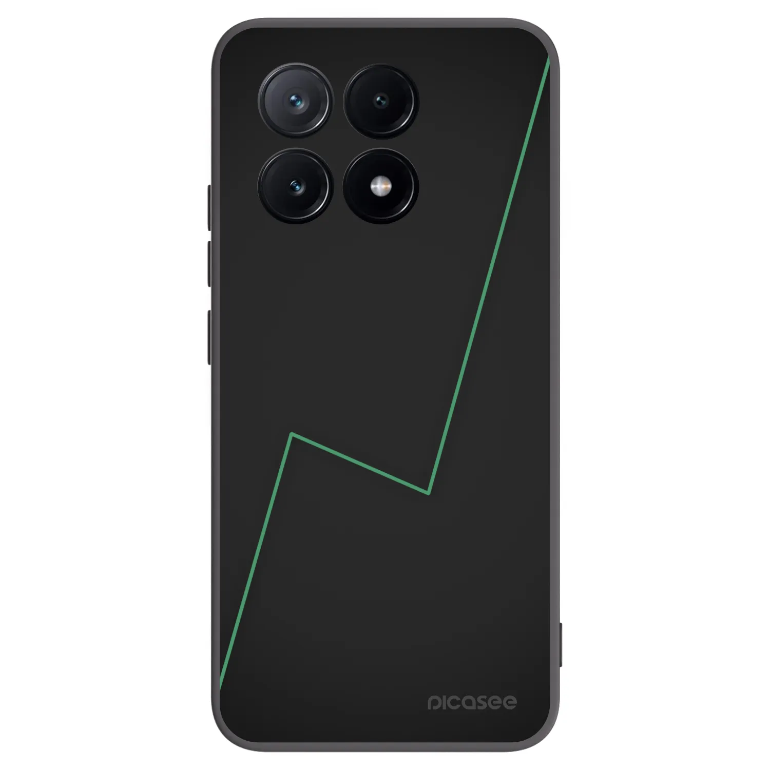 Picasee silikonski črni ovitek za Xiaomi Poco X6 Pro - Consistency