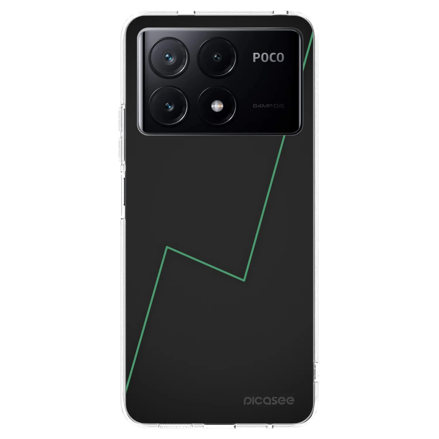 Picasee silikonski prozorni ovitek za Xiaomi Poco X6 Pro - Consistency