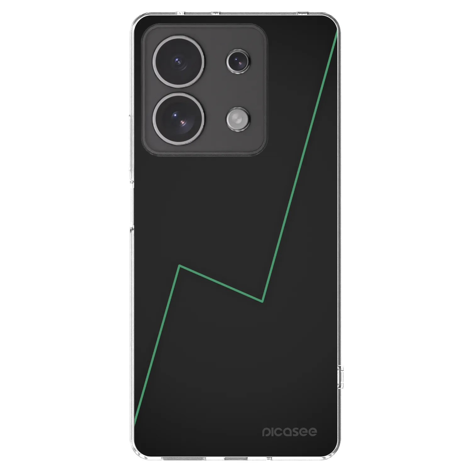 Picasee silikonski prozorni ovitek za Xiaomi Redmi Note 13 4G - Consistency