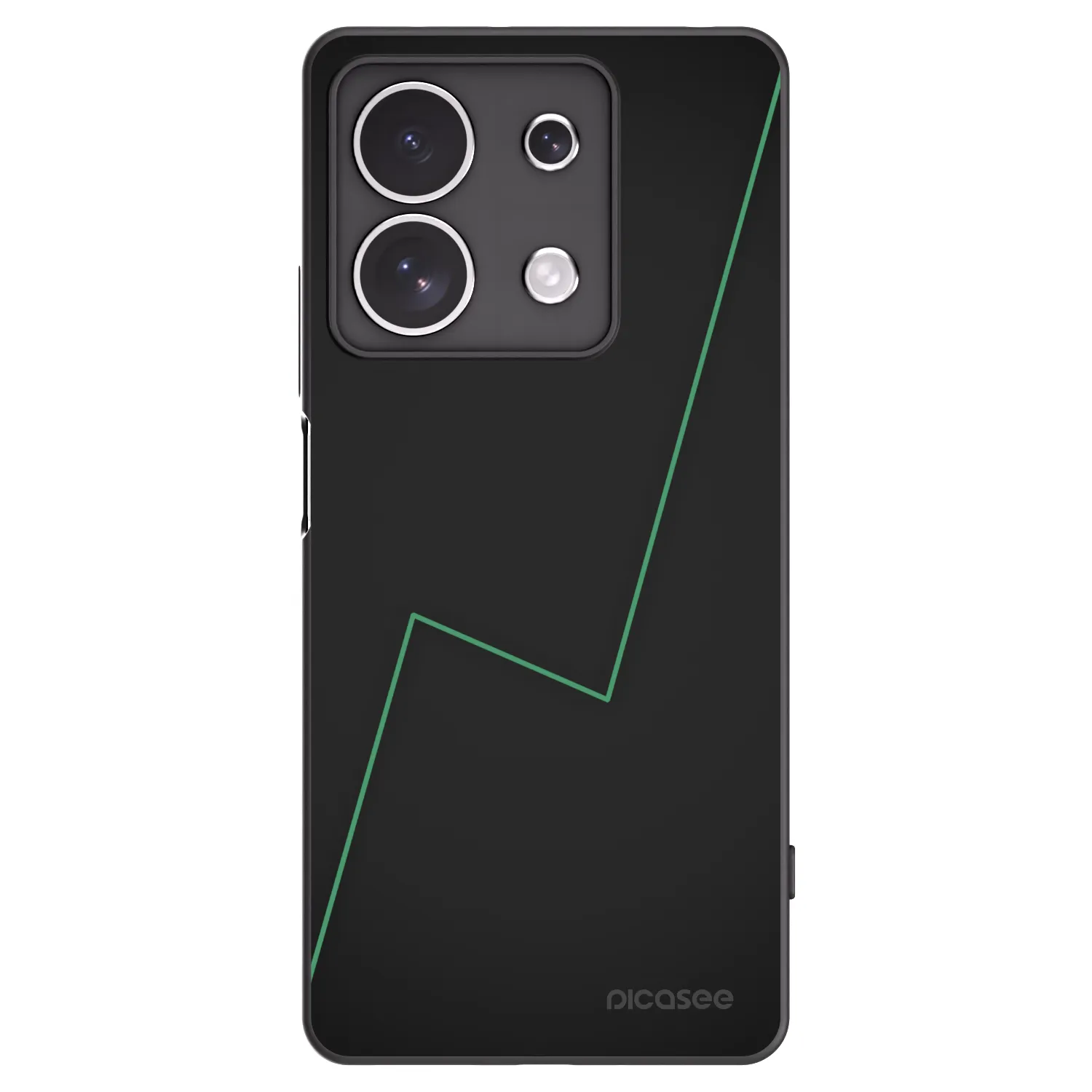 Picasee silikonski črni ovitek za Xiaomi Redmi Note 13 4G - Consistency