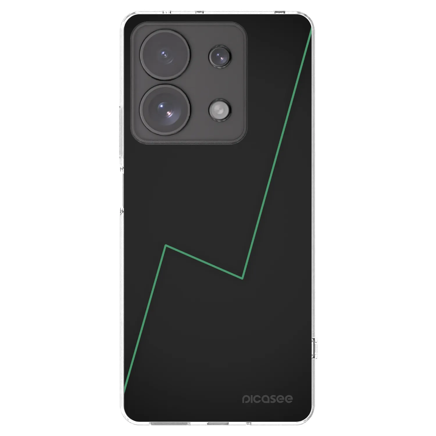 Picasee silikonski prozorni ovitek za Xiaomi Redmi Note 13 Pro 4G - Consistency