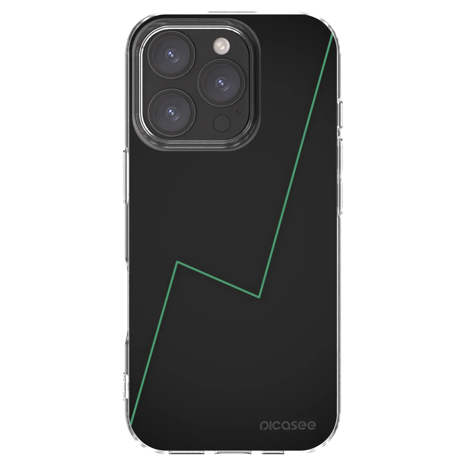 Picasee silikonski prozorni ovitek za Apple iPhone 16 Pro - Consistency