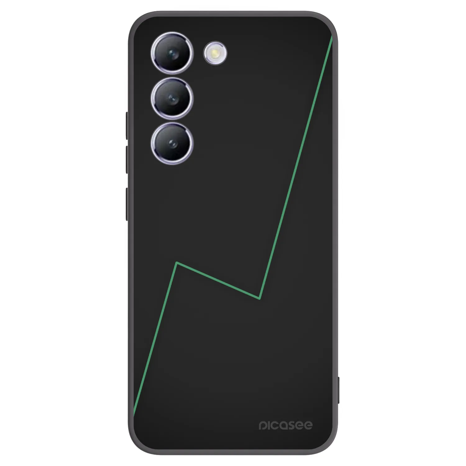 Picasee silikonski črni ovitek za Vivo V40 SE 5G - Consistency