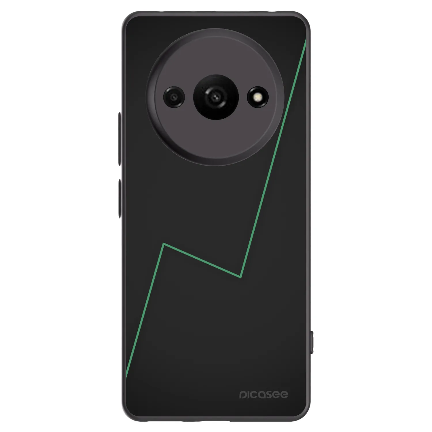 Picasee silikonski črni ovitek za Xiaomi Redmi A3 - Consistency