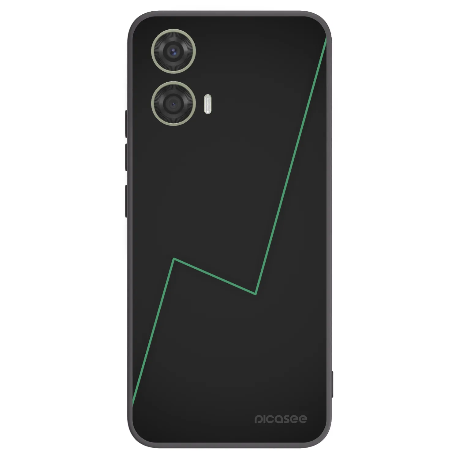 Picasee silikonski črni ovitek za Motorola Moto G24 - Consistency