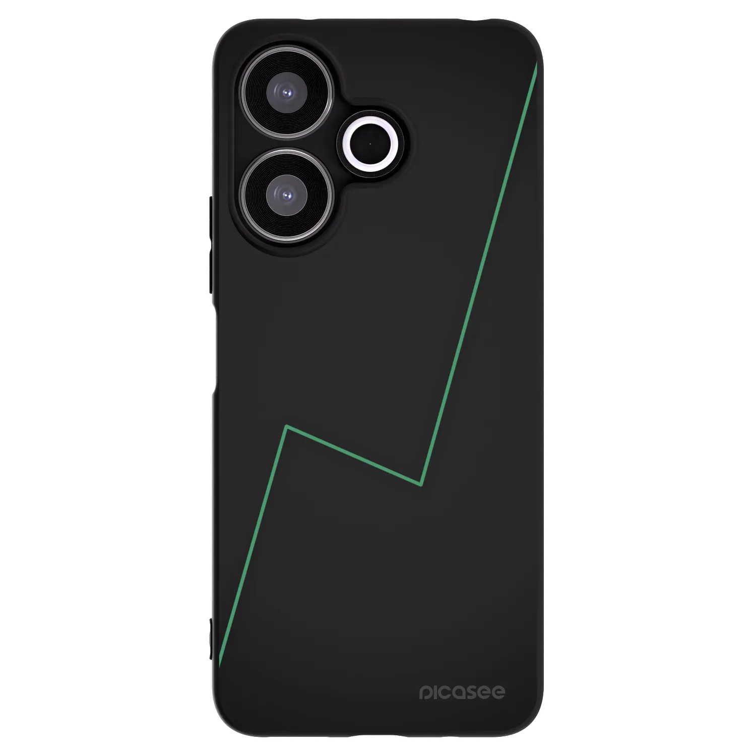 Picasee silikonski črni ovitek za Xiaomi Redmi 13 4G - Consistency