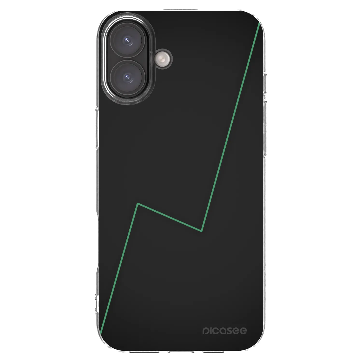 Picasee silikonski prozorni ovitek za Apple iPhone 16 Plus - Consistency