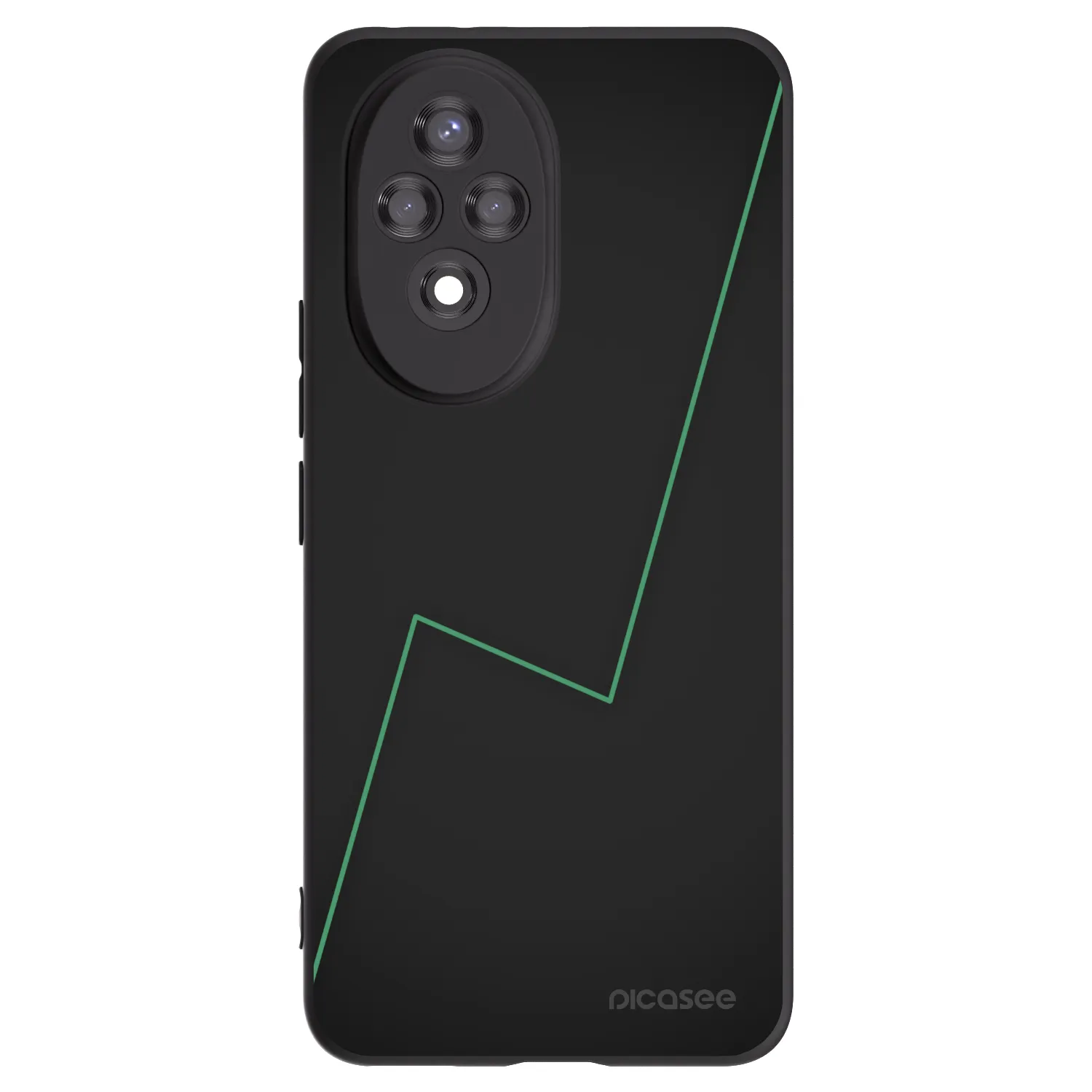 Picasee silikonski črni ovitek za Honor 200 Pro 5G - Consistency