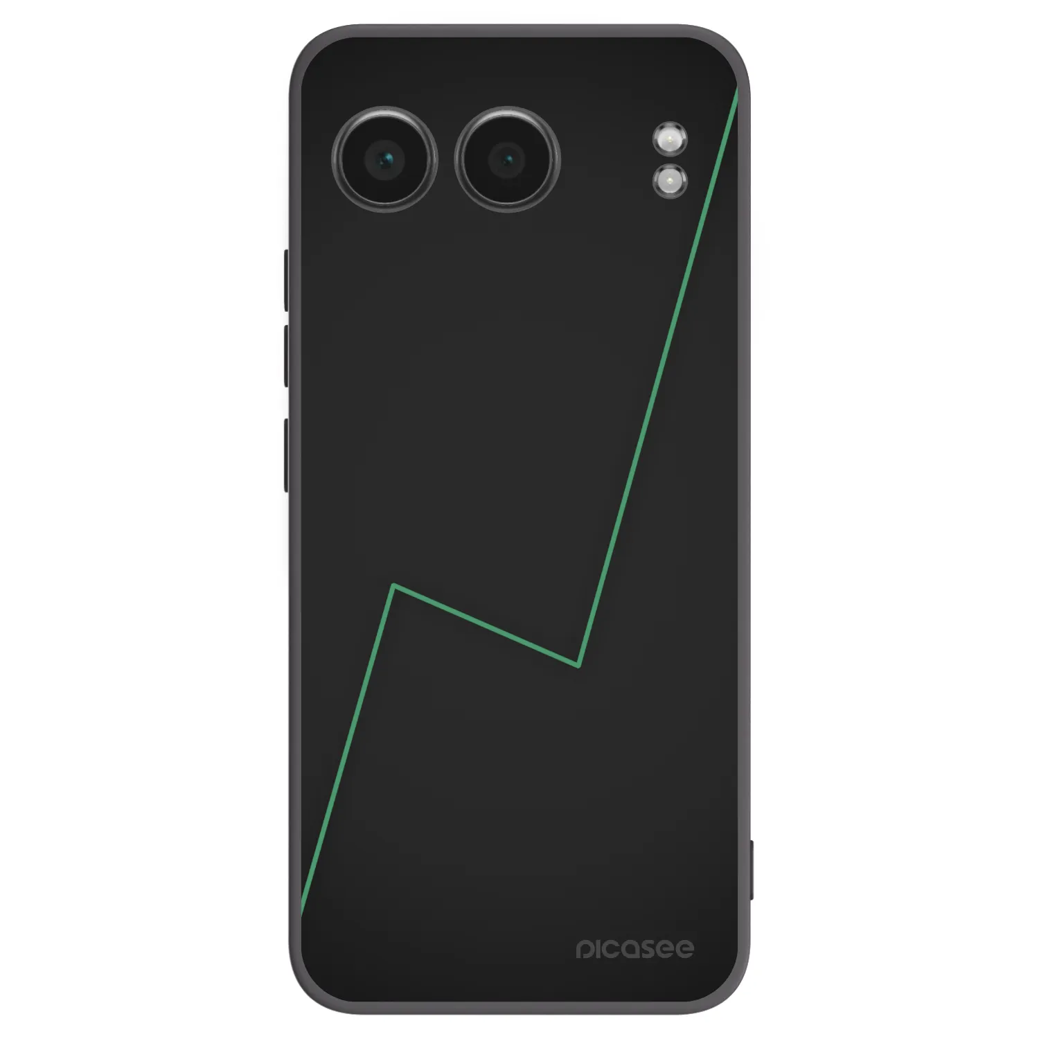 Picasee silikonski črni ovitek za OnePlus Nord 4 - Consistency