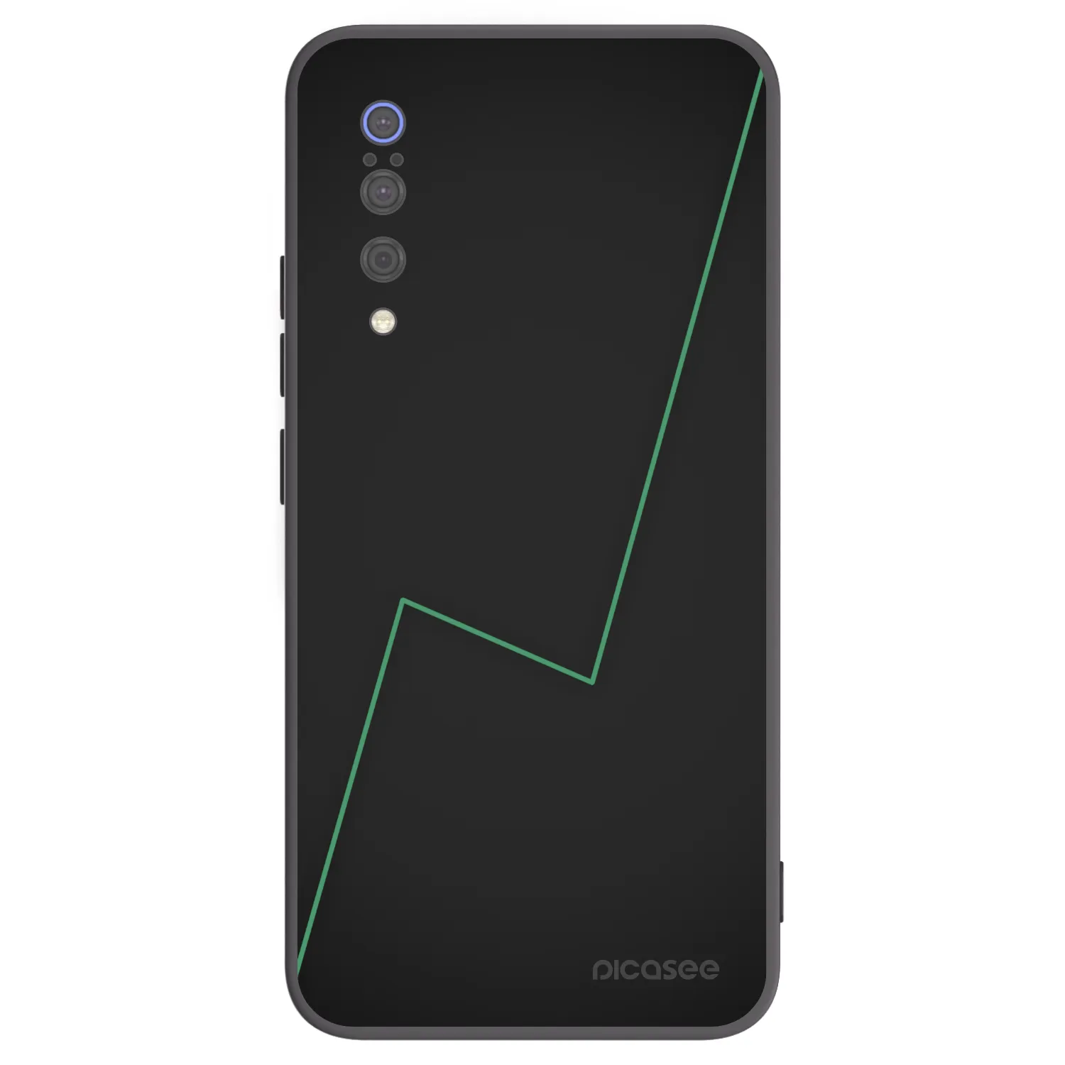 Picasee silikonski črni ovitek za Xiaomi Mi 9 - Consistency