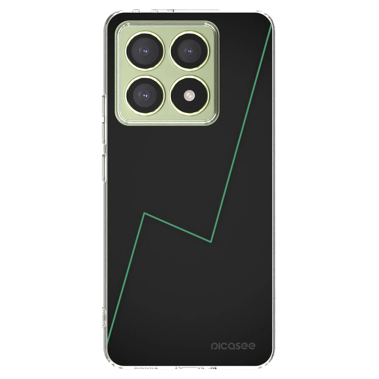 Picasee silikonski prozorni ovitek za Xiaomi 14T - Consistency