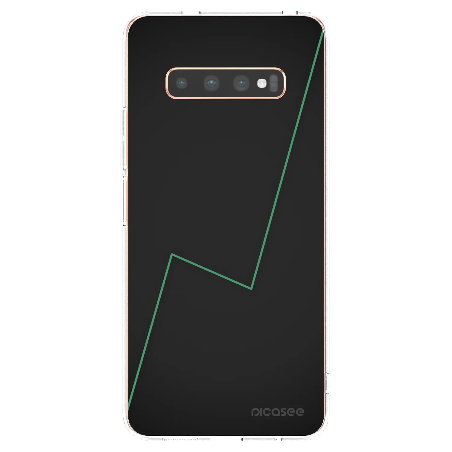Picasee silikonski prozorni ovitek za Samsung Galaxy S10 Plus G975 - Consistency
