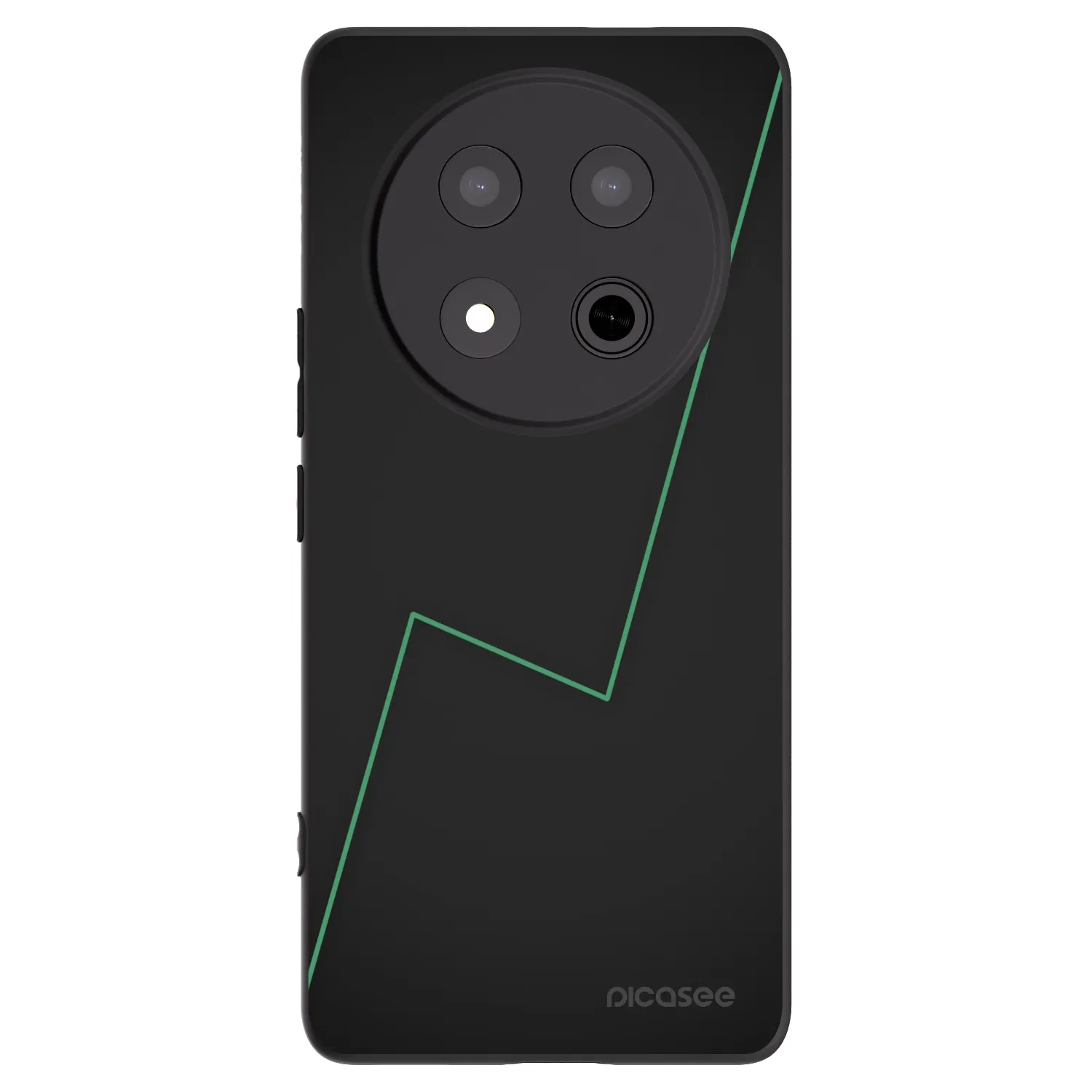 Picasee silikonski črni ovitek za Honor Magic7 Lite 5G - Consistency