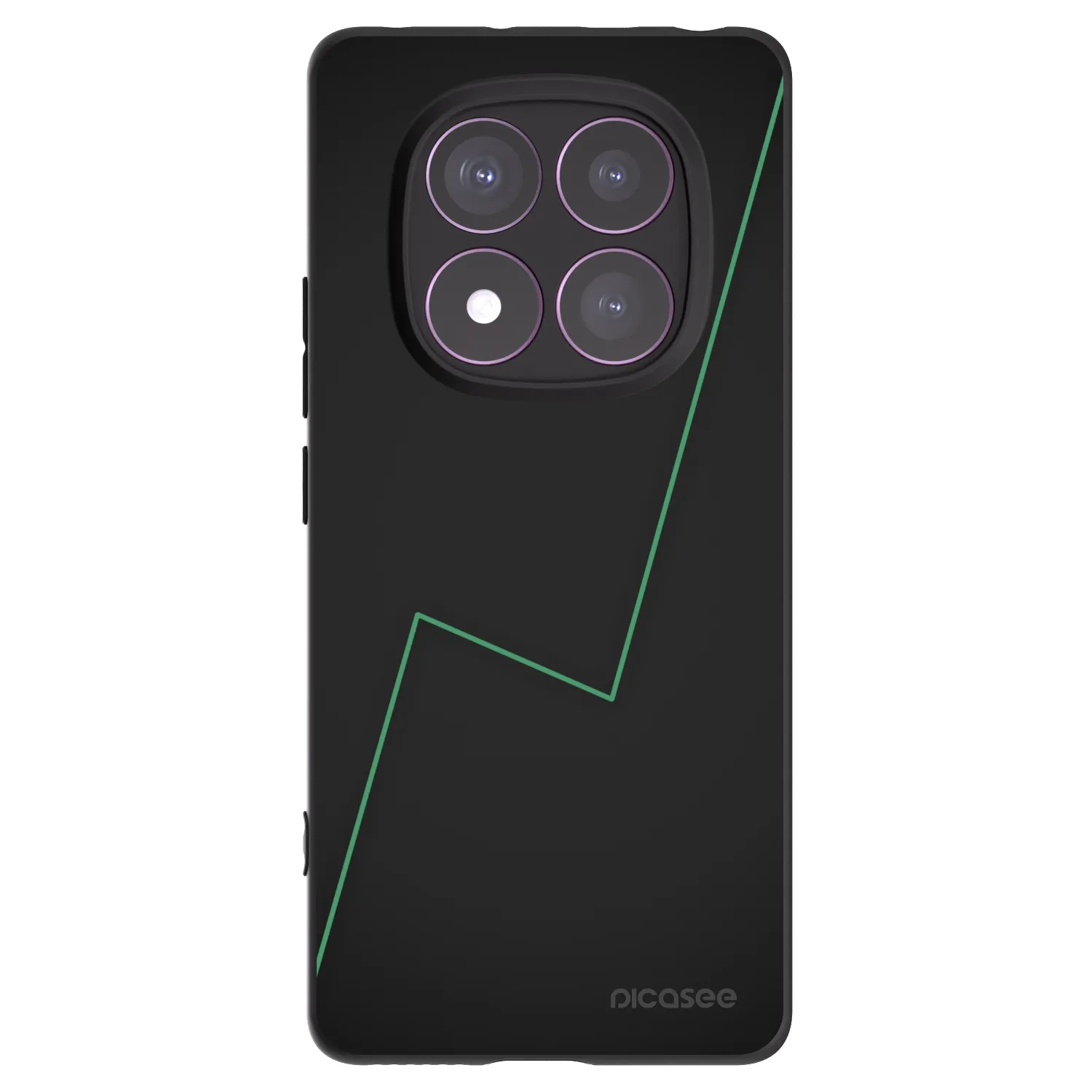 Picasee silikonski črni ovitek za Xiaomi Redmi Note 14 Pro 4G - Consistency