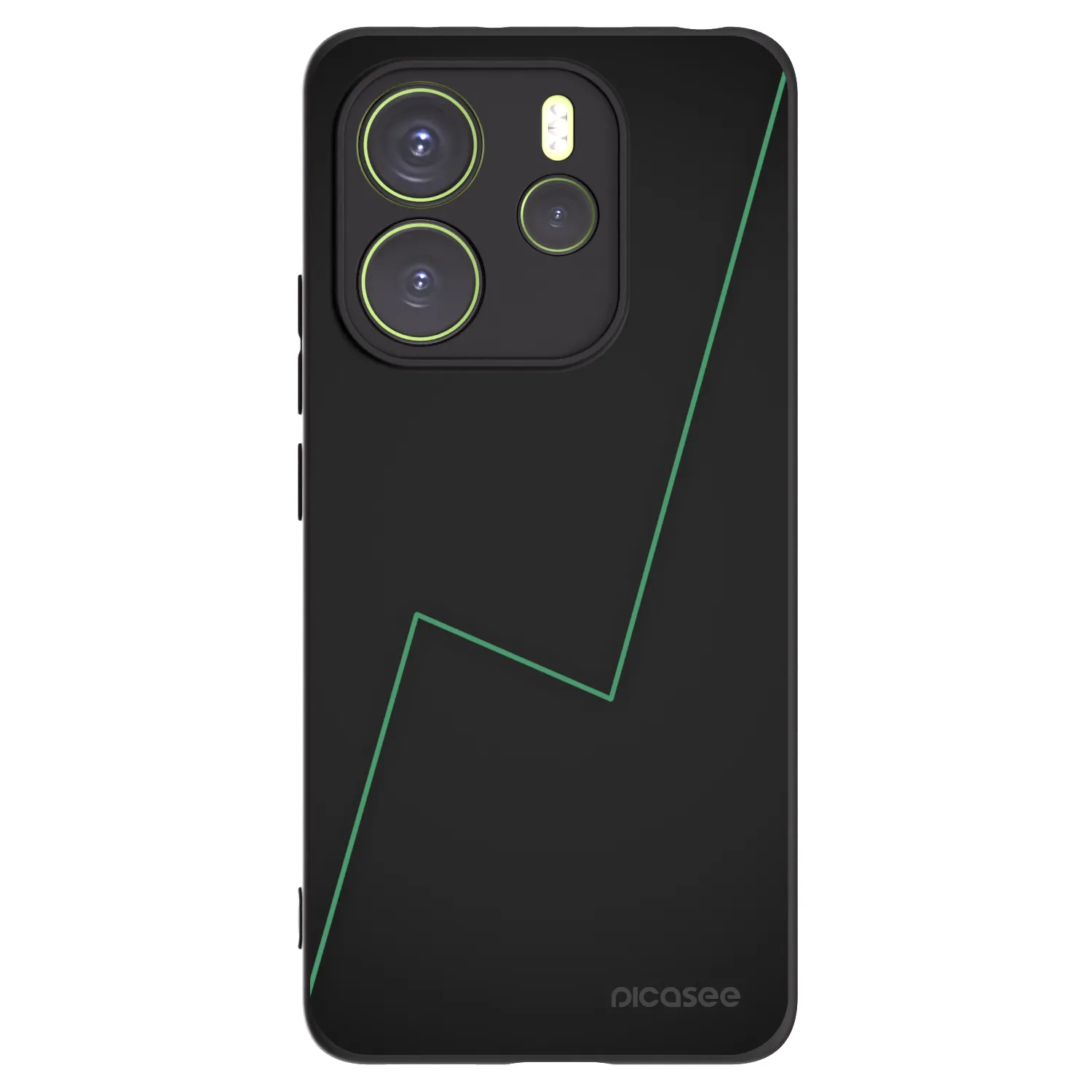 Picasee silikonski črni ovitek za Xiaomi Redmi Note 14 4G - Consistency