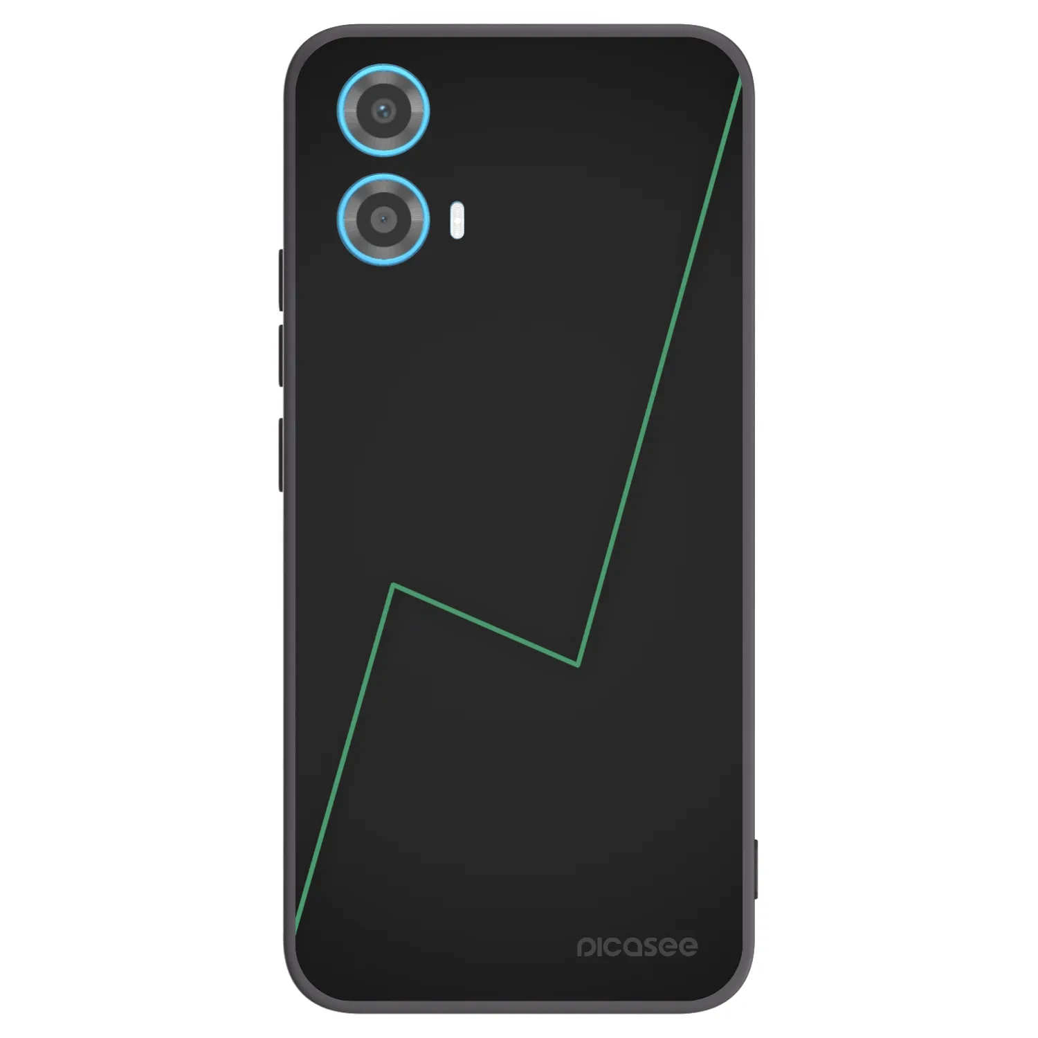 Picasee silikonski črni ovitek za Motorola Moto G34 5G - Consistency