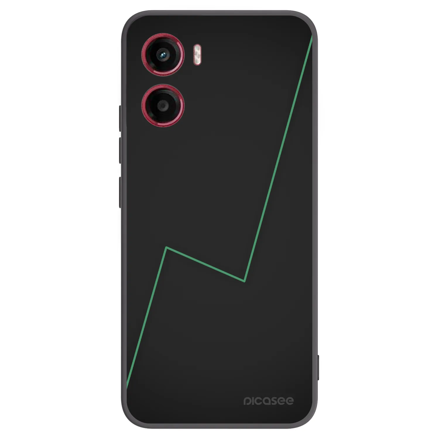 Picasee silikonski črni ovitek za Motorola Moto G05 - Consistency