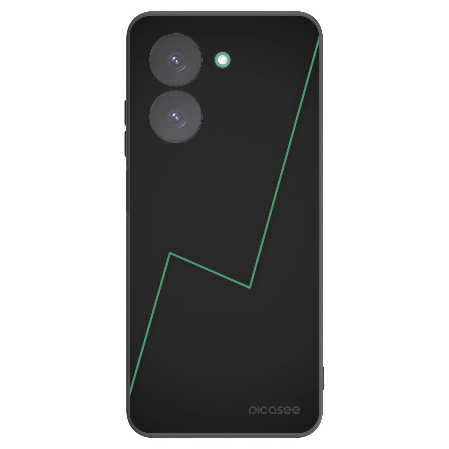 Picasee silikonski črni ovitek za Xiaomi Redmi A5 - Consistency