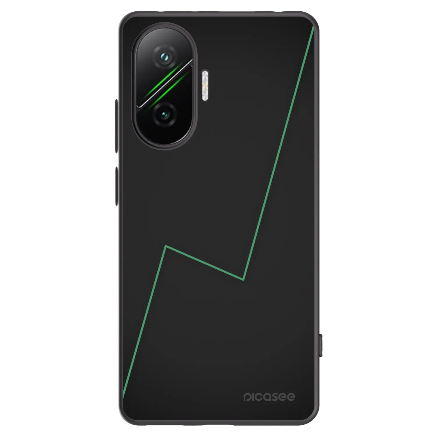 Picasee silikonski črni ovitek za Xiaomi Poco F7 Pro 5G - Consistency