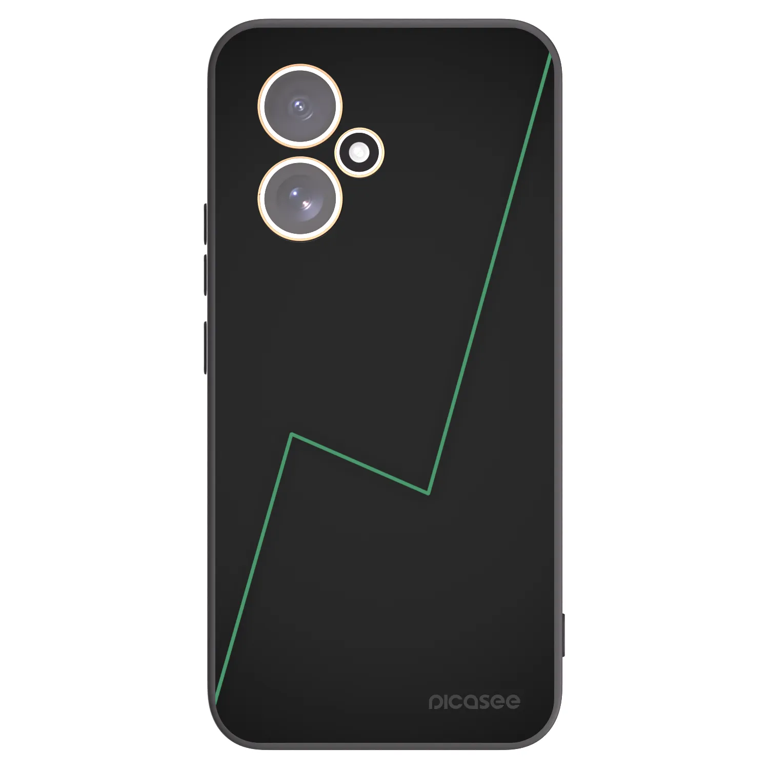 Picasee silikonski črni ovitek za Honor 400 5G - Consistency