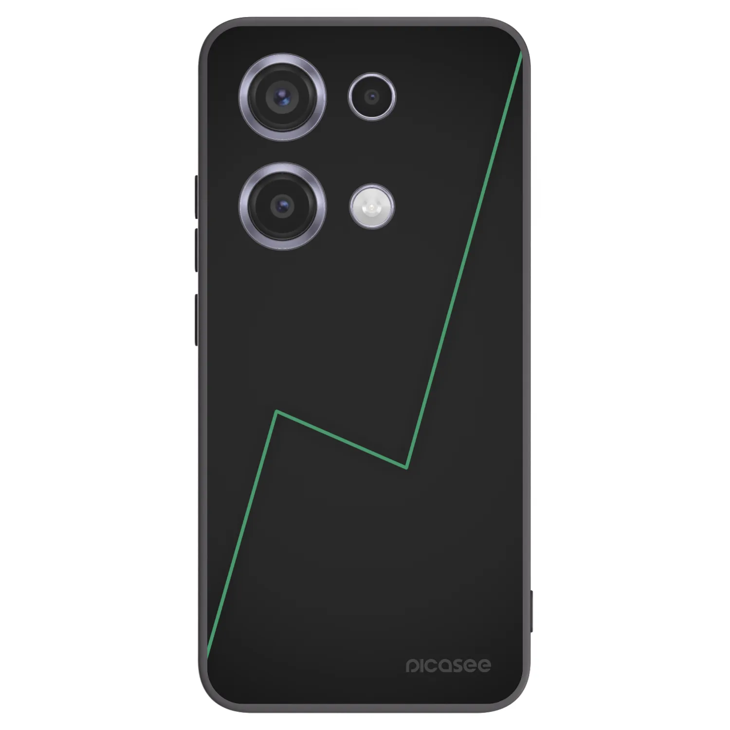 Picasee silikonski črni ovitek za Xiaomi Redmi Note 14S - Consistency