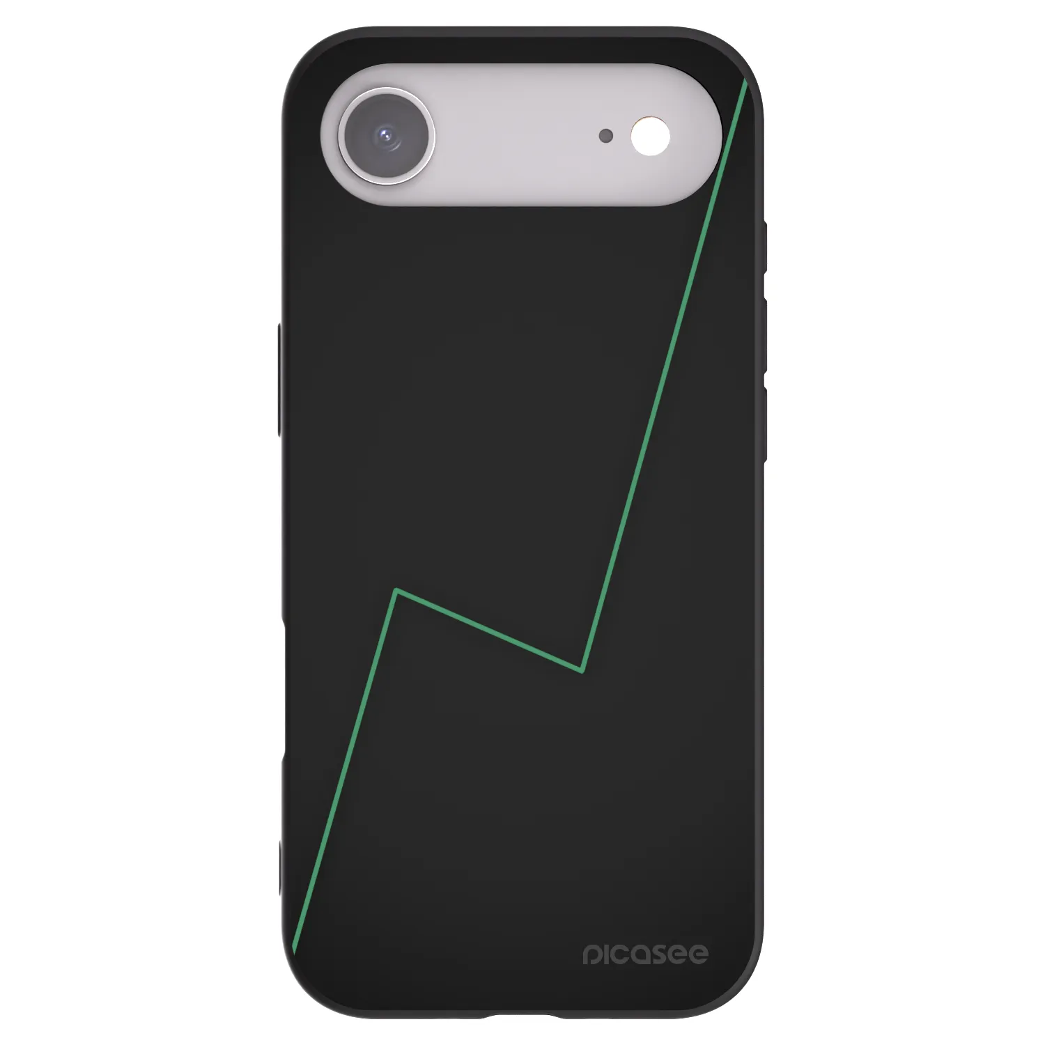 Picasee silikonski črni ovitek za Apple iPhone Air - Consistency