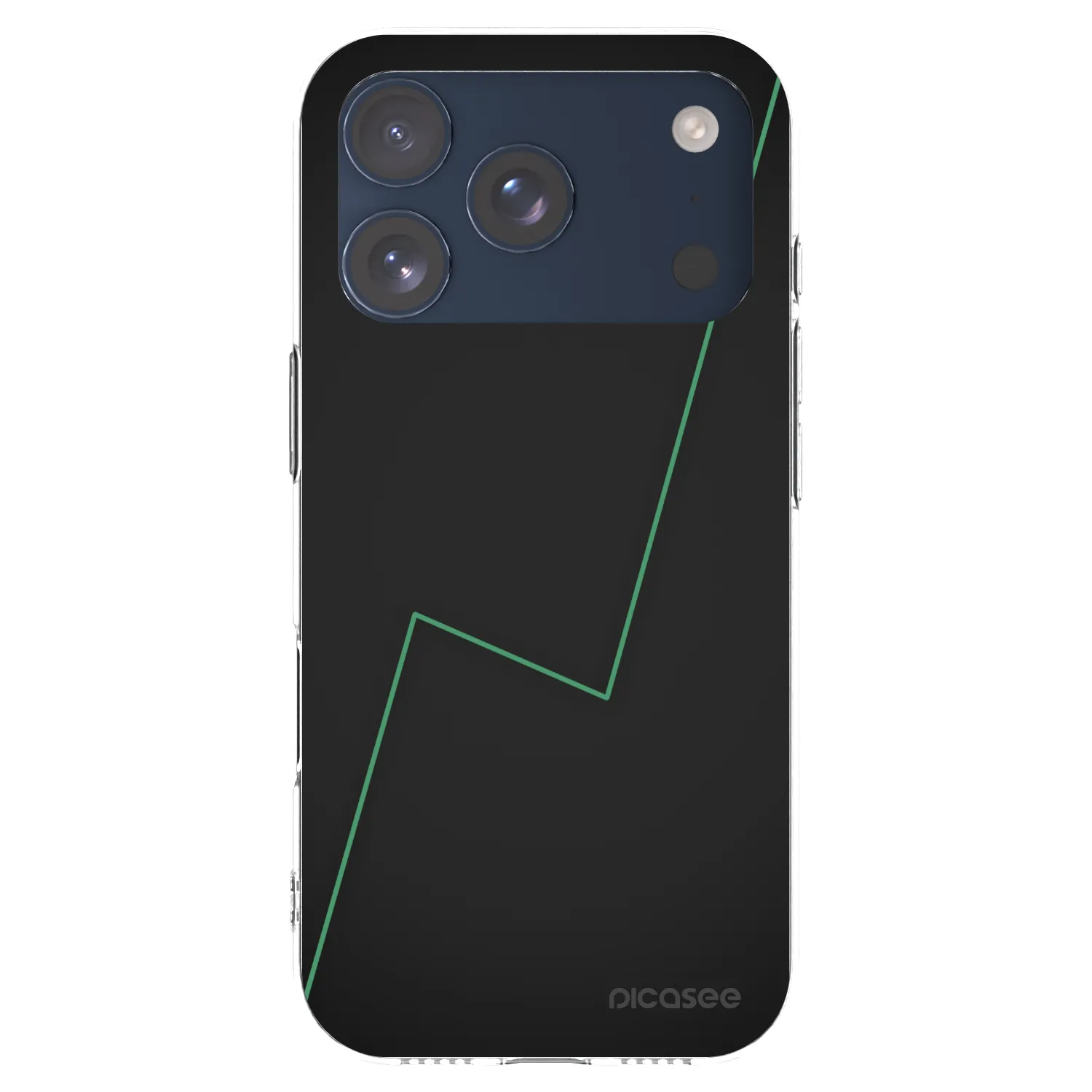 Picasee silikonski prozorni ovitek za Apple iPhone 17 Pro - Consistency