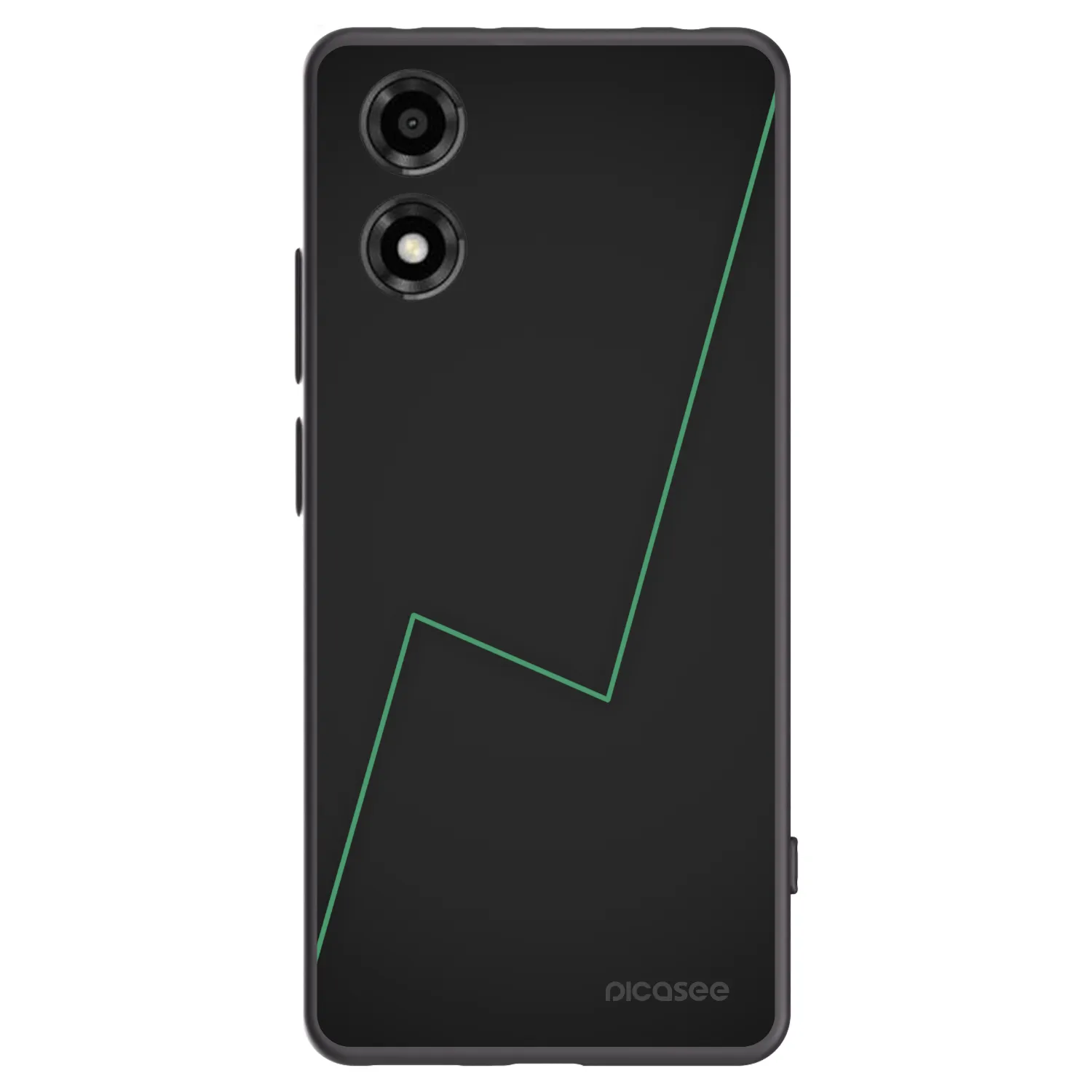 Picasee silikonski črni ovitek za Motorola Moto E14 - Consistency