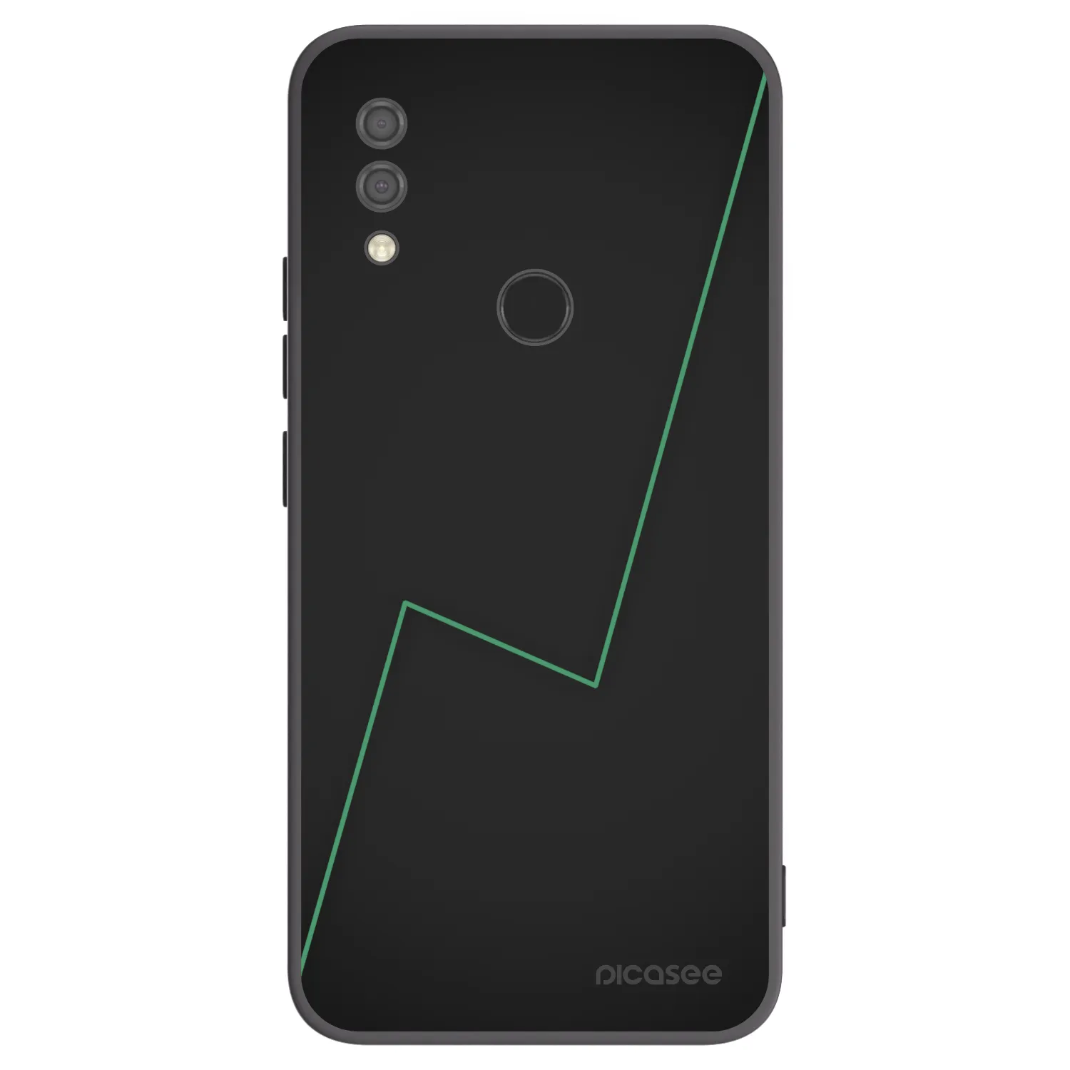 Picasee silikonski črni ovitek za Xiaomi Redmi 7 - Consistency