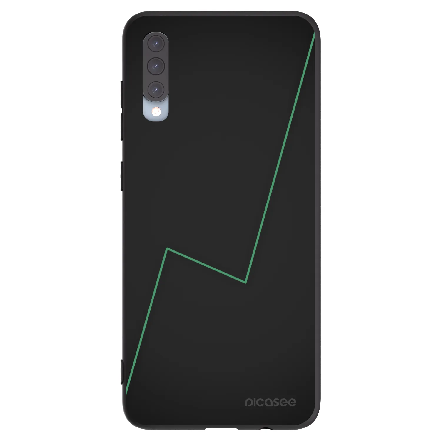 Picasee silikonski črni ovitek za Samsung Galaxy A70 A705F - Consistency