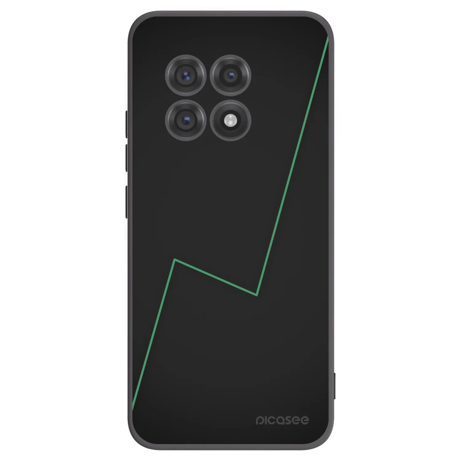 Picasee silikonski črni ovitek za OnePlus 13R 5G - Consistency