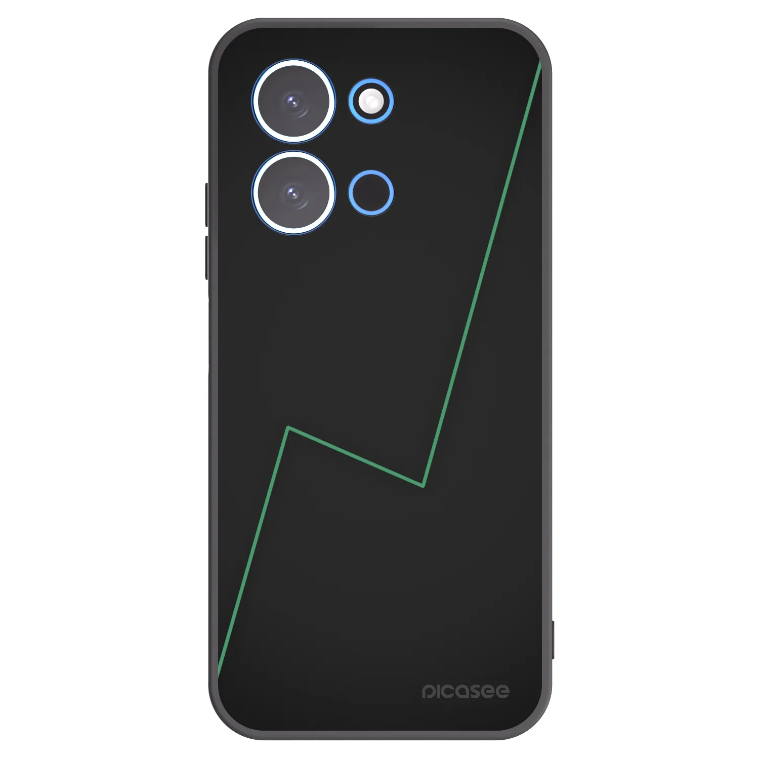 Picasee silikonski črni ovitek za Xiaomi Redmi 15C 4G - Consistency