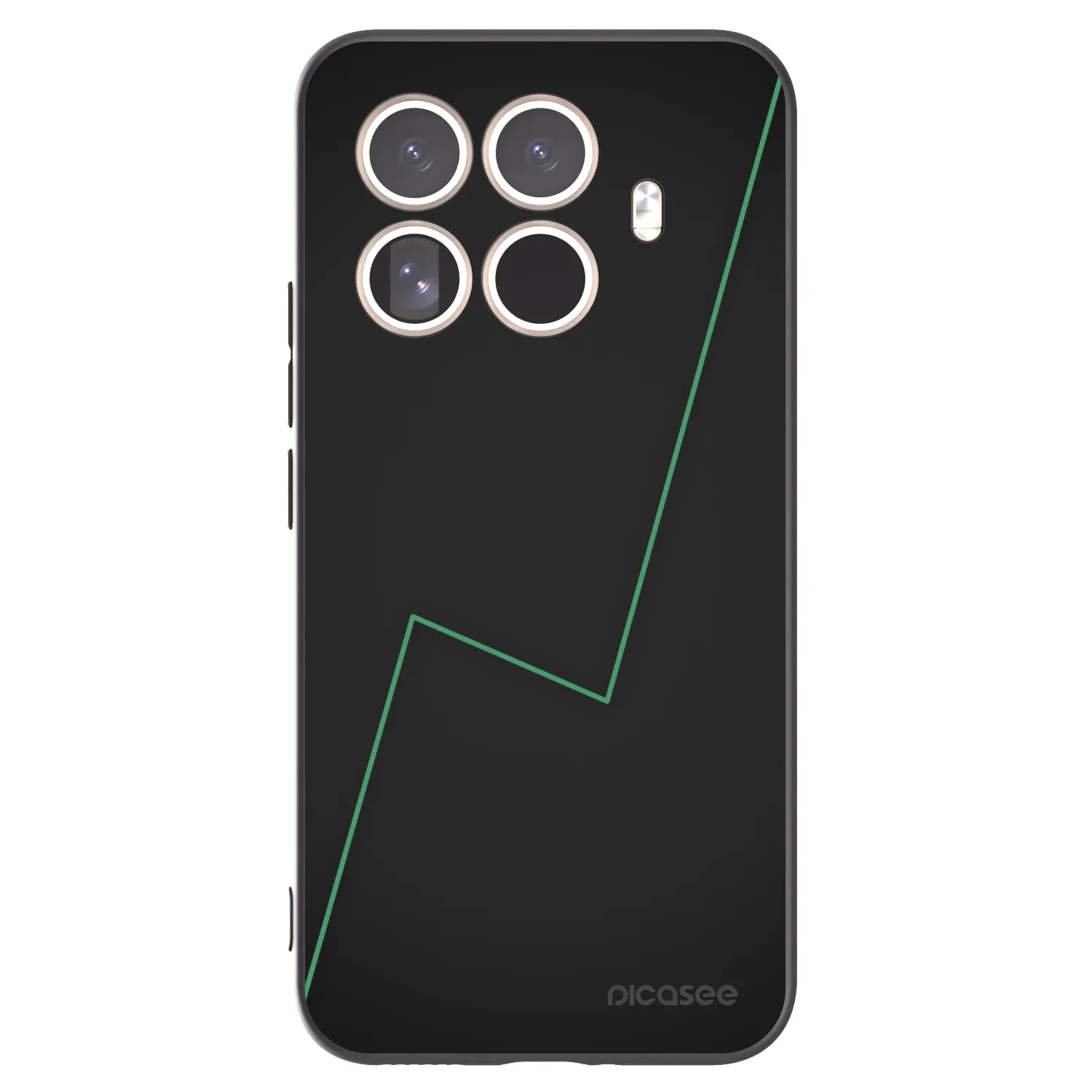 Picasee silikonski črni ovitek za Xiaomi 15T Pro - Consistency
