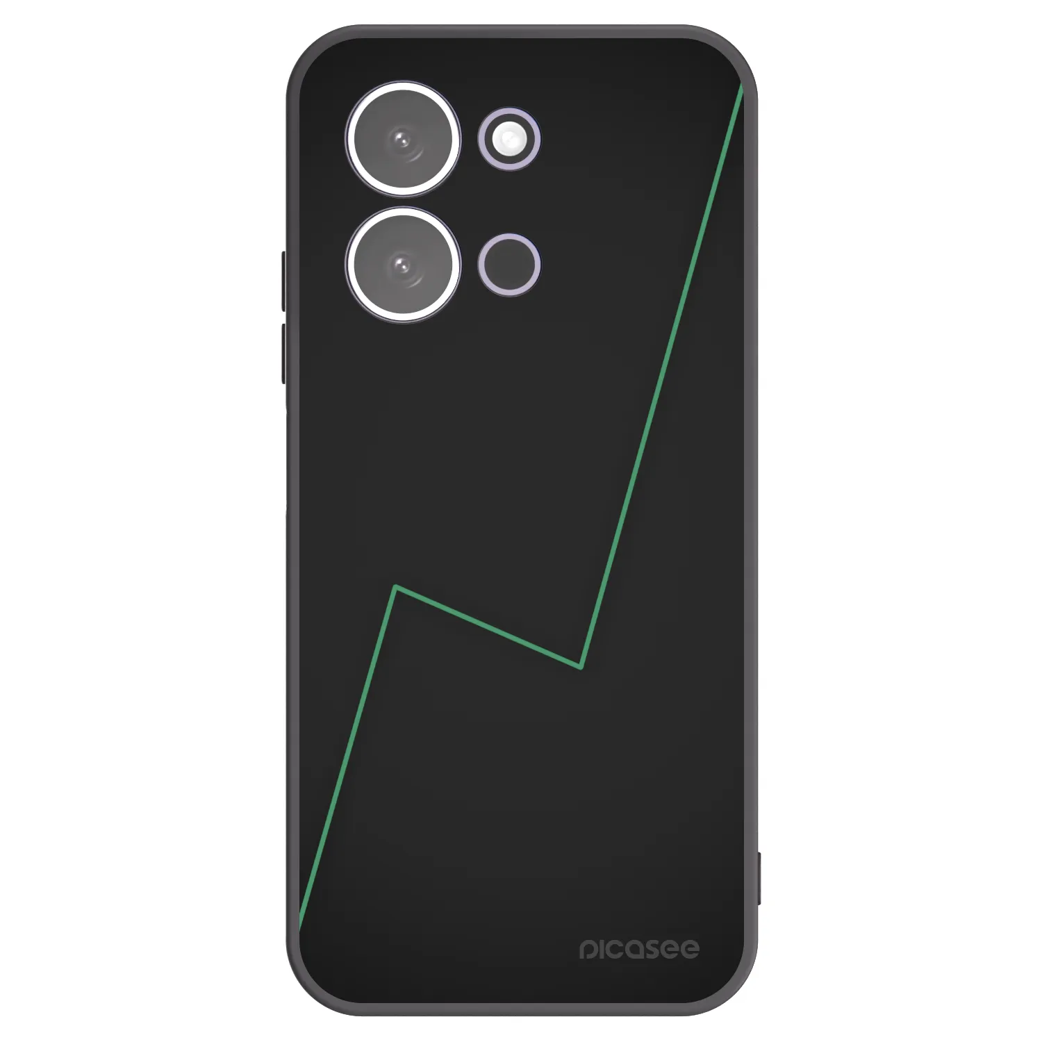 Picasee silikonski črni ovitek za Xiaomi Redmi 15C 5G - Consistency