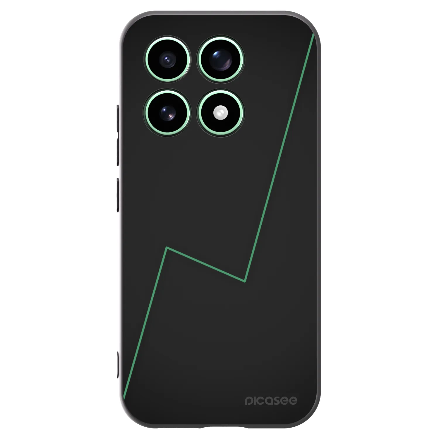 Picasee silikonski črni ovitek za Xiaomi 17 - Consistency