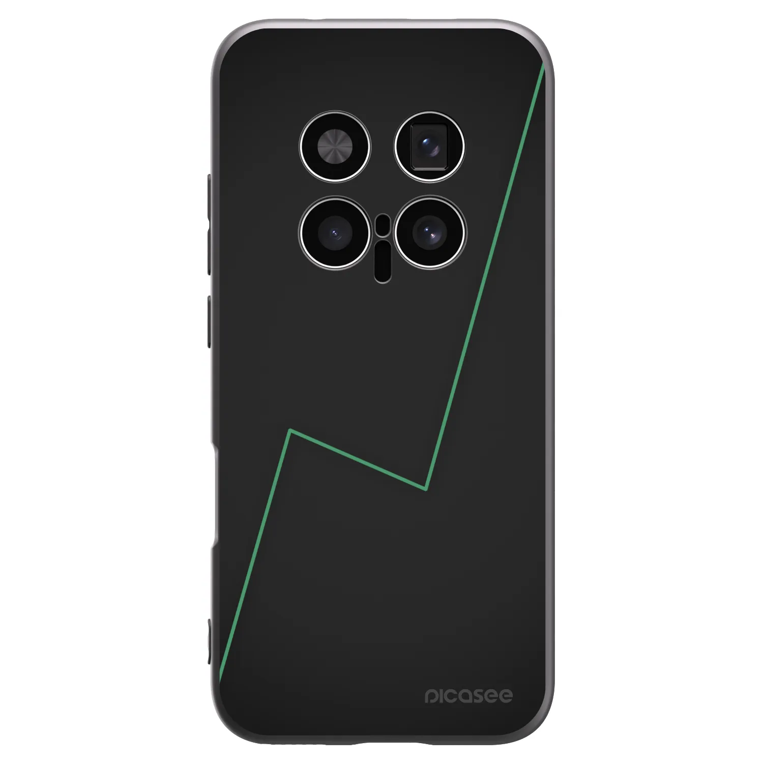 Picasee silikonski črni ovitek za Honor Magic8 Pro 5G - Consistency