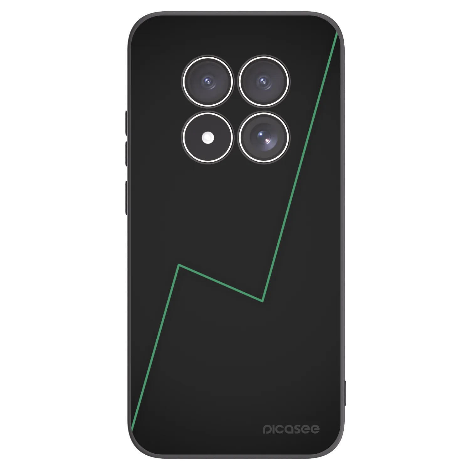 Picasee silikonski črni ovitek za Xiaomi Redmi Note 15 Pro 5G - Consistency