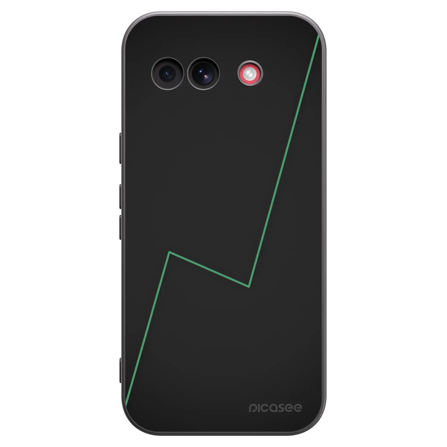 Picasee silikonski črni ovitek za Google Pixel 10a - Consistency