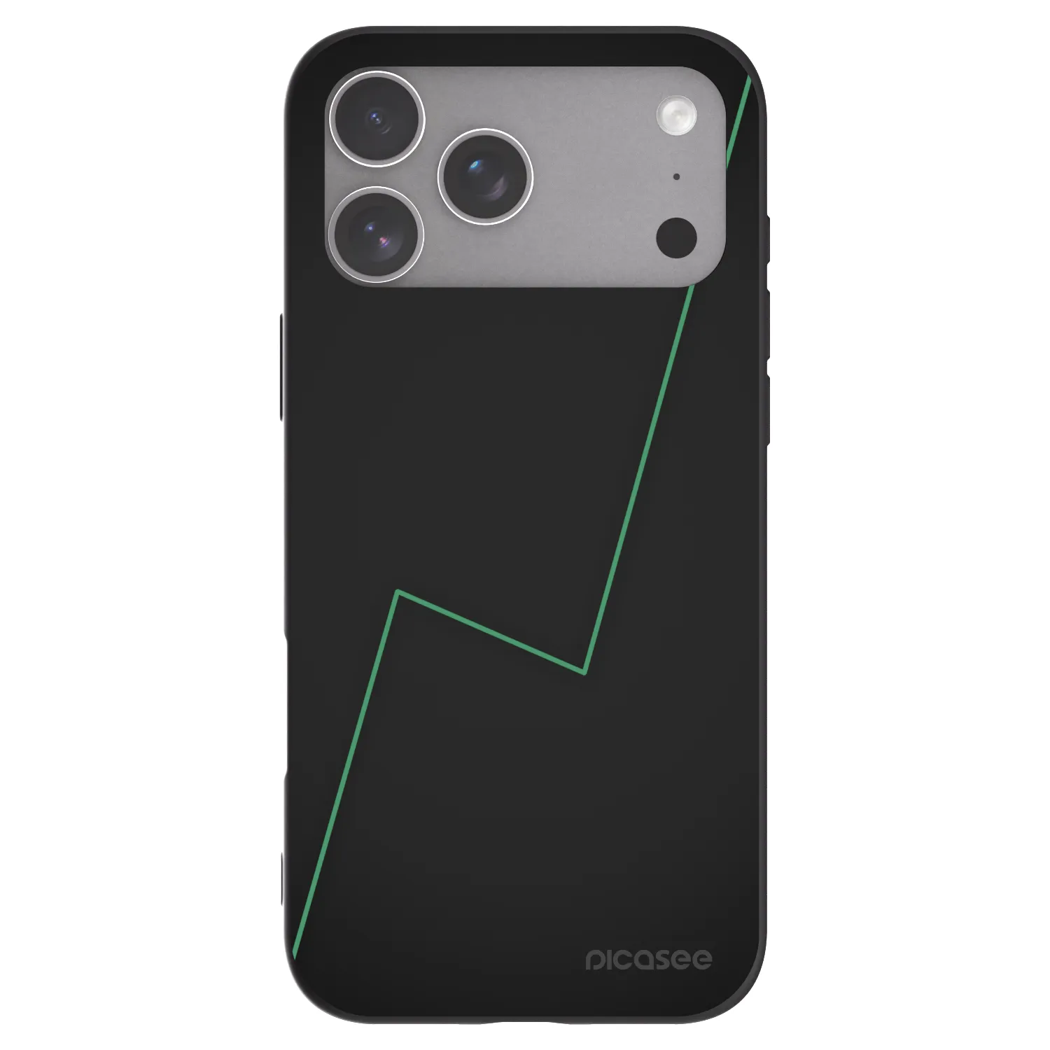 Picasee silikonski črni ovitek za Apple iPhone 18 Pro Max - Consistency
