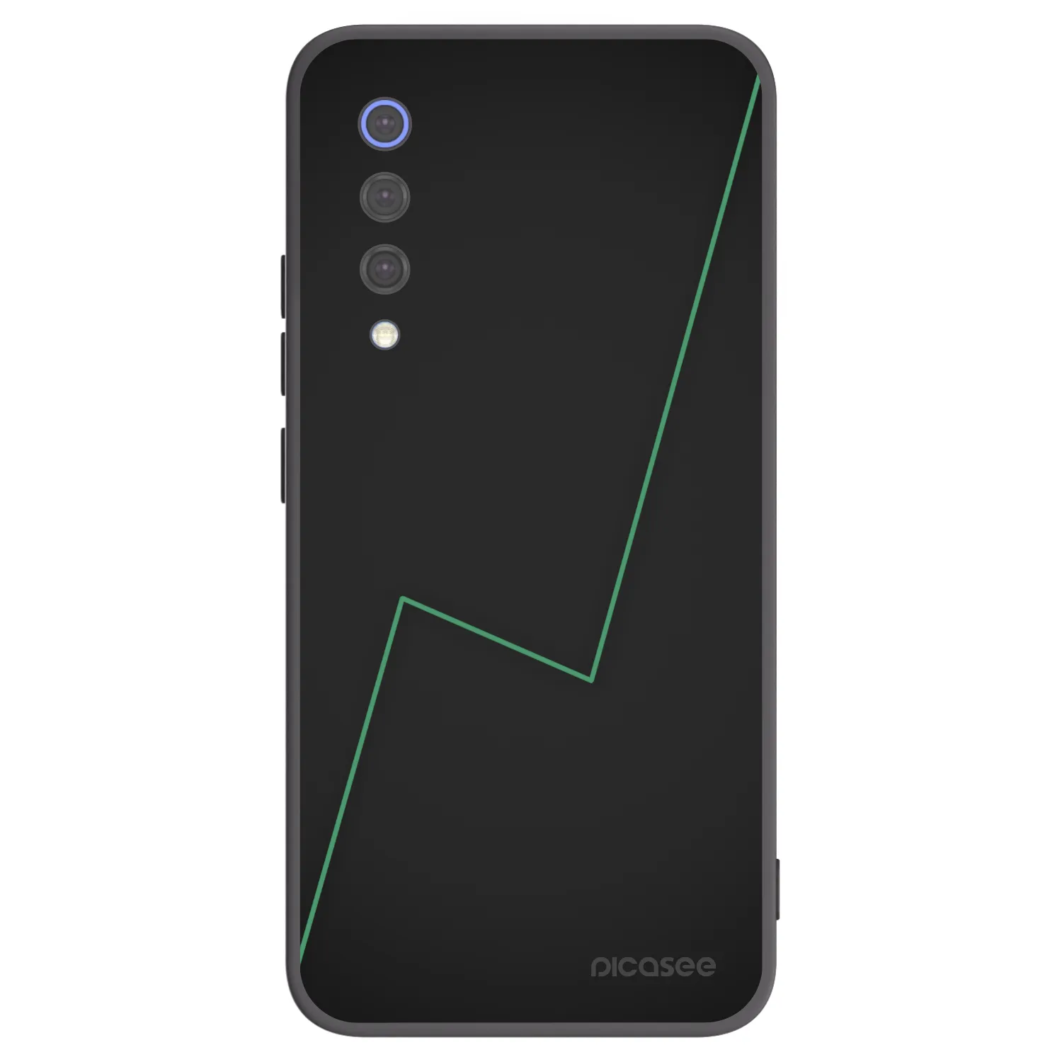 Picasee silikonski črni ovitek za Xiaomi Mi 9 SE - Consistency