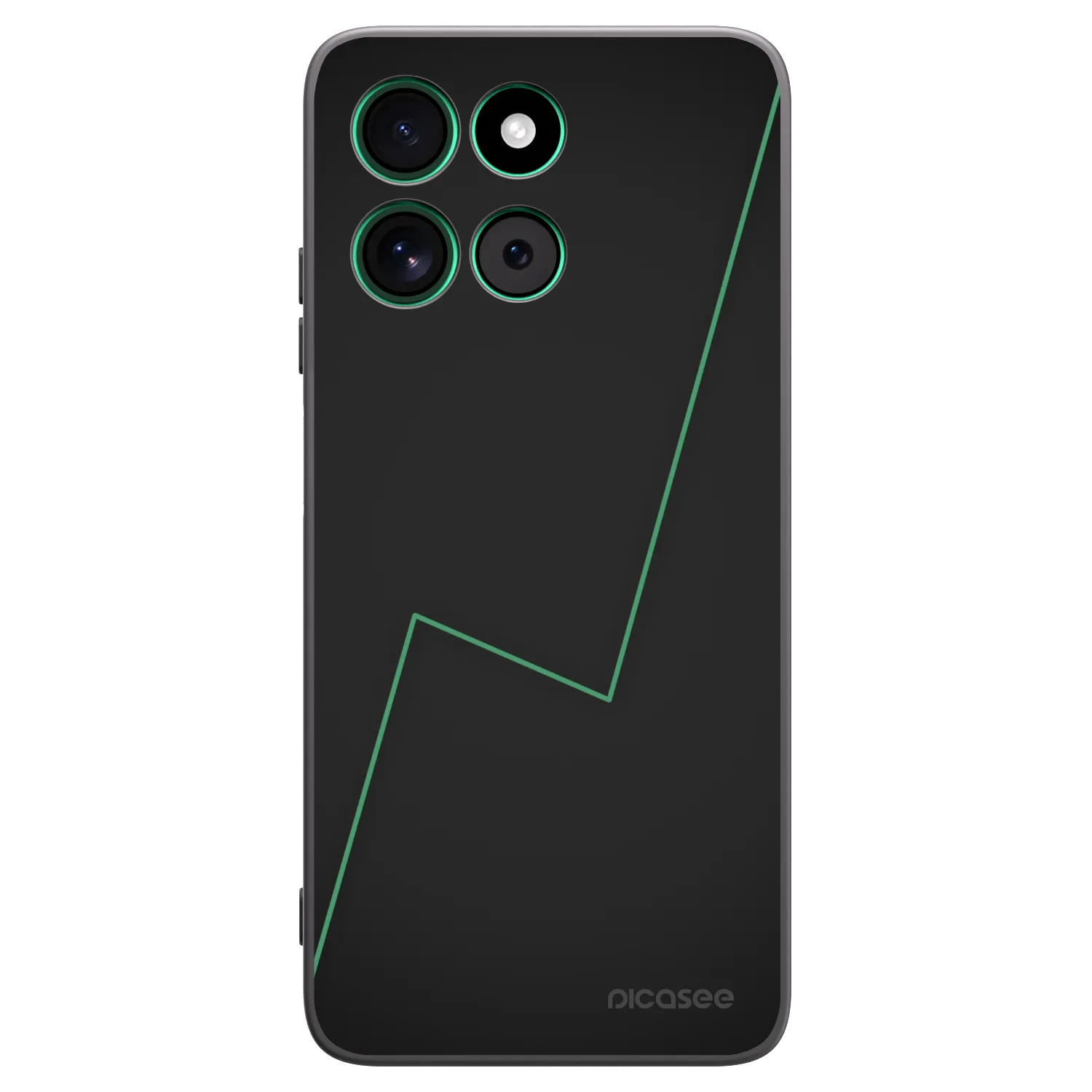 Picasee silikonski črni ovitek za Motorola Moto G57 Power - Consistency