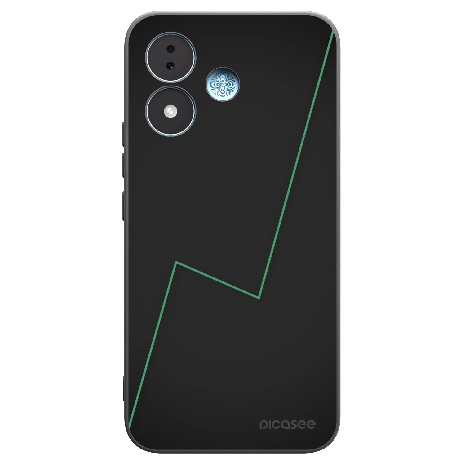 Picasee silikonski črni ovitek za Xiaomi Redmi Note 17 5G - Consistency