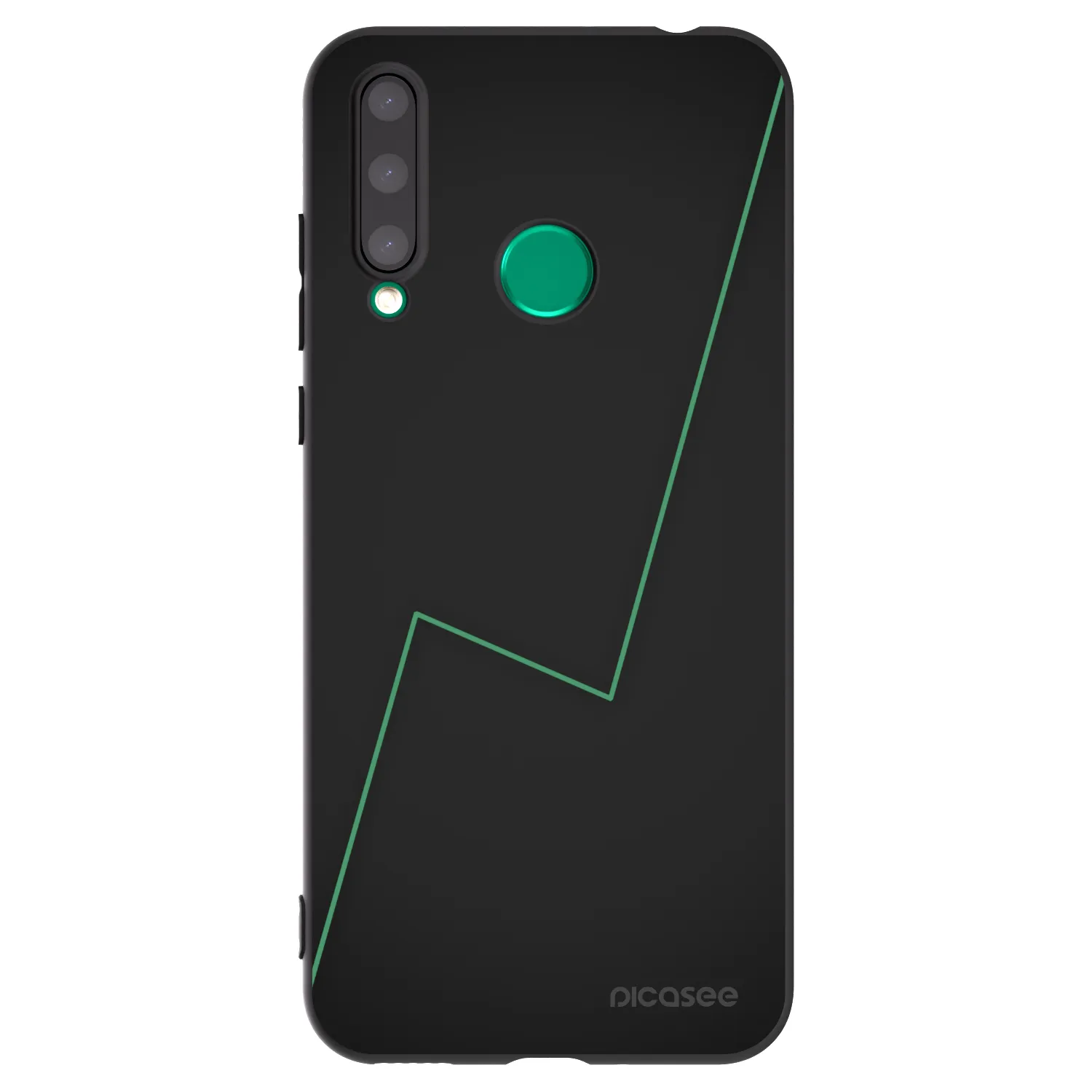 Picasee silikonski črni ovitek za Honor 20 Lite - Consistency