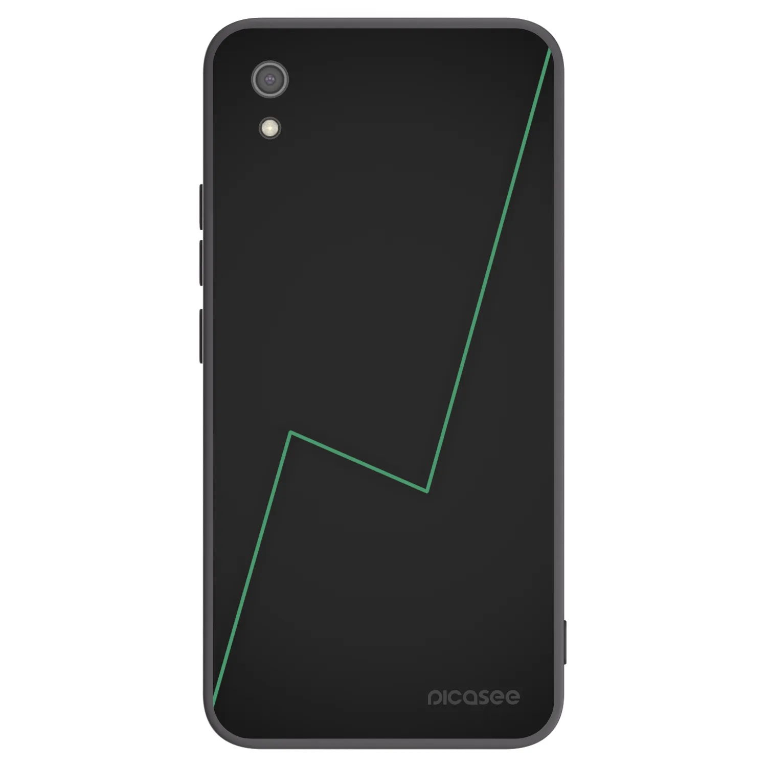 Picasee silikonski črni ovitek za Xiaomi Redmi 7A - Consistency