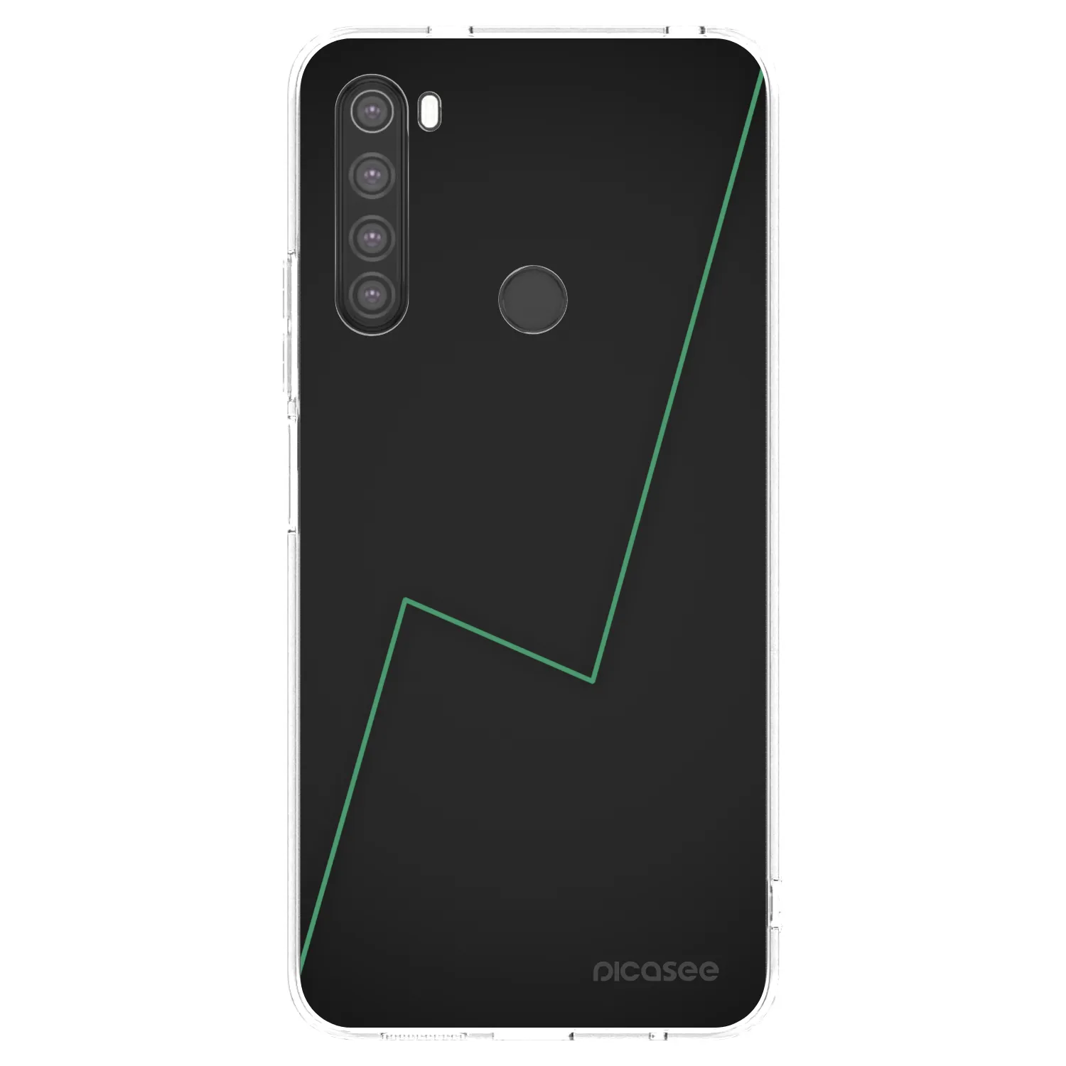 Picasee silikonski prozorni ovitek za Xiaomi Redmi Note 8 - Consistency