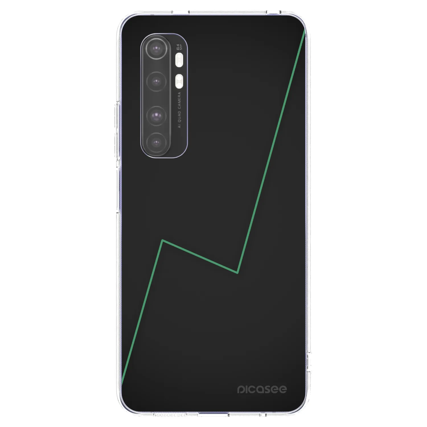 Picasee silikonski prozorni ovitek za Xiaomi Mi Note 10 Lite - Consistency