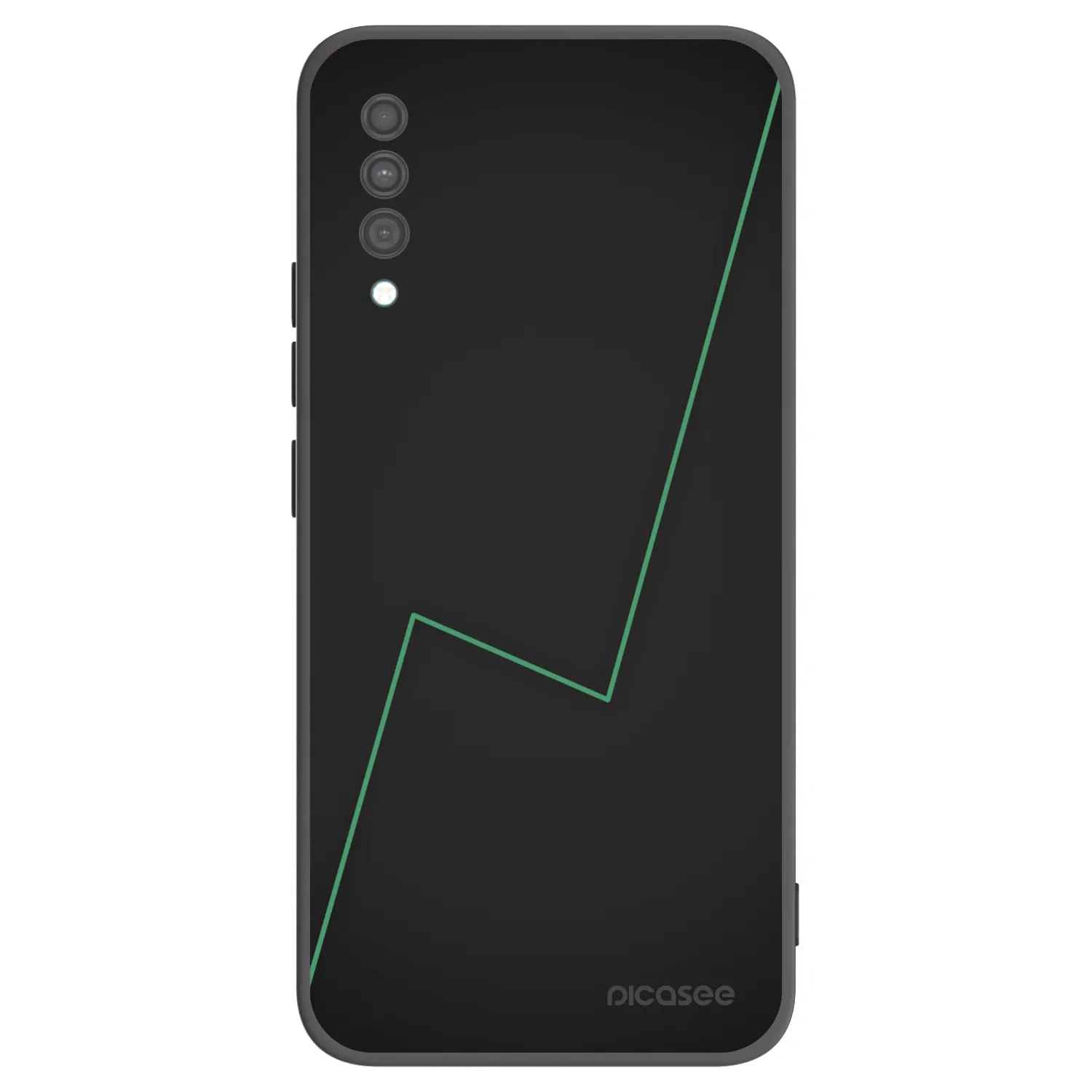 Picasee silikonski črni ovitek za Samsung Galaxy A30s A307F - Consistency