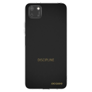 Picasee silikonski prozorni ovitek za Huawei Y5P - Discipline