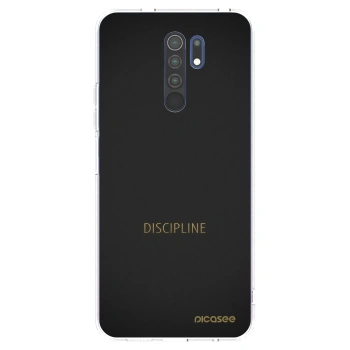 Picasee silikonski prozorni ovitek za Xiaomi Redmi 9 - Discipline